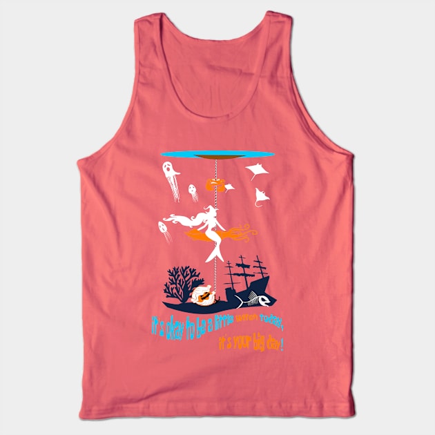 it is OK to be a little witch Tank Top by saru